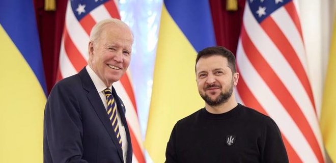 Джо Байден в Киеве: дополнительная помощь и новые санкции против России. Euronews