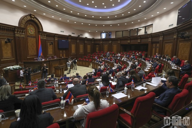 Проект заявления фракции “Армения” не включен в повестку дня пятой сессии НС восьмого созыва