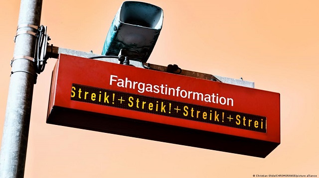 В ФРГ проходит крупная забастовка работников транспорта. Deutsche Welle