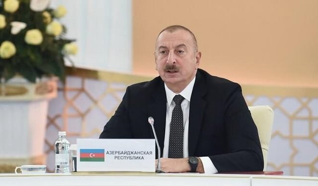 Алиев заявил, что Армения еще не вывела свои войска из Арцаха
