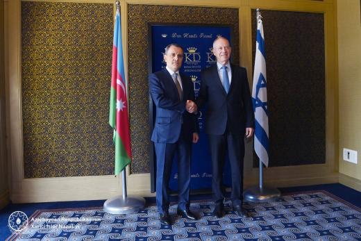 Байрамов встретился с министром обороны Израиля