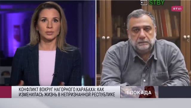 Мы все в Арцахе единодушны и считаем неприемлемым любое ограничение связи с Арменией. Интервью Рубена Варданяна RTVI