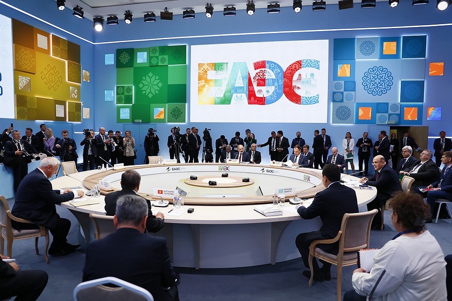 Состоялось заседание Евразийского межправительственного совета в узком составе