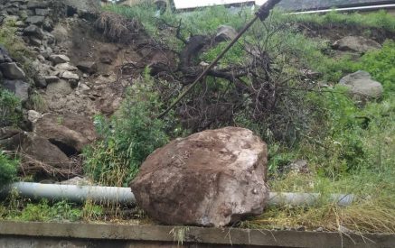 Ущерб, нанесенный проливными дождями общине Алаверди, считают беспрецедентным (фотосерия)