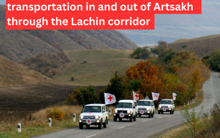 Азербайджан запретил все гуманитарные перевозки Арцаха по Лачинскому коридору