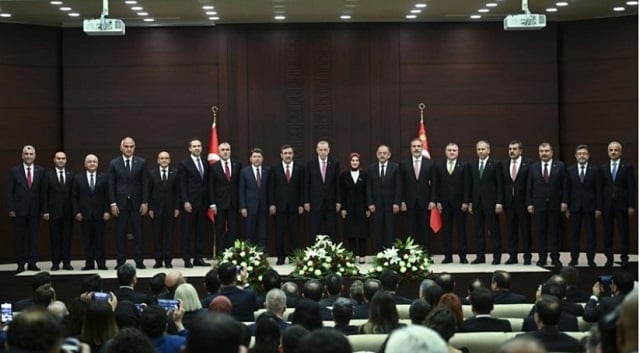 Известен новый состав правительства Турции. Ermenihaber. am