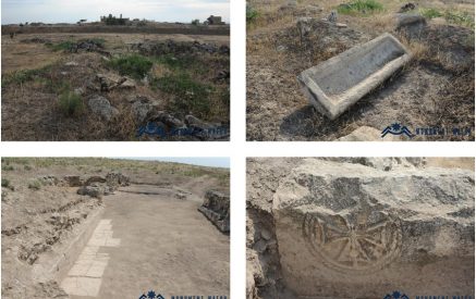 Азербайджан вырыл бункеры на раннехристианском кладбище армянского поселения
