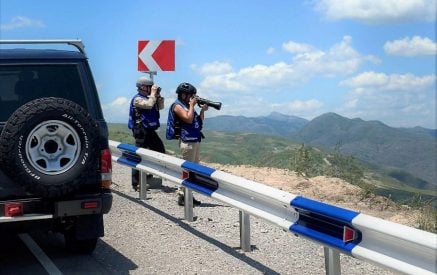 Миссия ЕС продолжает патрулирование вдоль армяно-азербайджанской границы на территории Армении