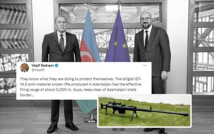 Должностные лица ЕС должны осознать, какой угрозой для нас и для них является поддержка, оказываемая диктаторскому Азербайджану. Артак Бегларян