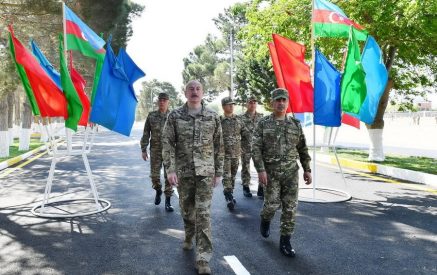 Алиев настаивает на том, чтобы Армения вывела свои войска из Арцаха