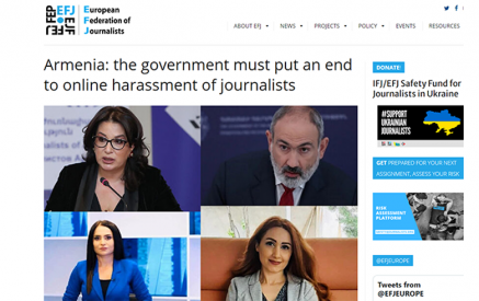 Правительство должно положить конец онлайн-преследованиям журналистов: Европейская федерация журналистов (EFJ)