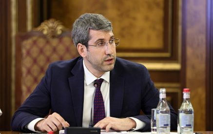 Министр юстиции не ответил на вопрос журналиста, арестуют ли  они Владимира Путина, если он посетит Армению?