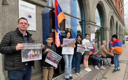 В ходе акции протеста армян в Копенгагене азербайджанец провокационно выкрикнул: «Карабах — это Азербайджан»