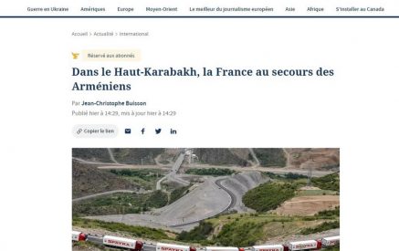 Франция готовится представить в Совбезе ООН резолюцию о помощи 120 тысячам жителей Нагорного Карабаха. Le Figaro