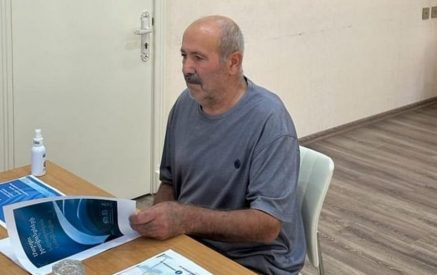 Похищенный Азербайджаном Вагиф Хачатрян до сегодняшнего дня не выходил на связь со своей семьей: дочь. «Арцахпресс»