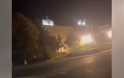 Ночью неизвестные открыли огонь у резиденции президента Арцаха