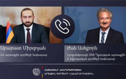 Мирзоян и  Ассельборн затронули усугубляющийся гуманитарный кризис в Нагорном Карабахе, а также существующие крайне серьезные вызовы