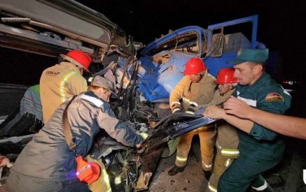 Двое из шести пострадавших в аварии в Ширакской области находятся в реанимации