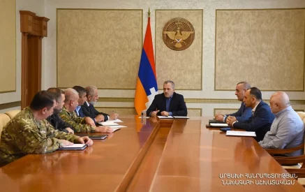 Президент Самвел Шахраманян провел рабочее совещание