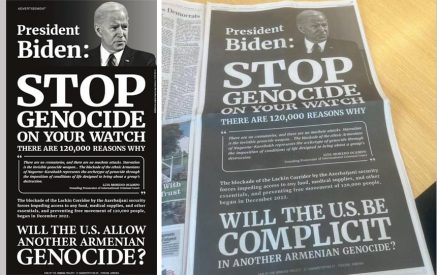 Washington Post и New York Times опубликовали призыв к президенту США остановить геноцид в Арцахе