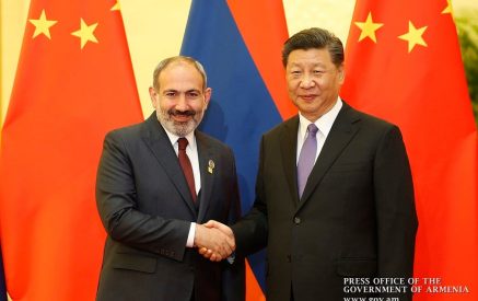 «Армения придает большое значение основанному на высоких ценностях взаимопонимания и взаимного доверия сотрудничеству и политическому диалогу высокого уровня с дружественным Китаем»