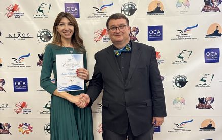 Писательница из Армении взяла гран-при на 12-м международном конкурсе «Открытая Евразия: Супер кубок»