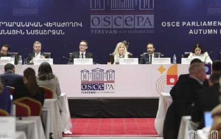 18-20 ноября в Ереване проходит осенняя сессия ПА ОБСЕ