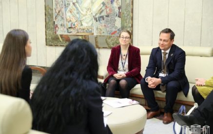 Встреча Анны Мкртчян с членами делегации Финляндии в ПА ОБСЕ: «Если Азербайджан нарушает нормы международного права, то должен за это нести ответственность»