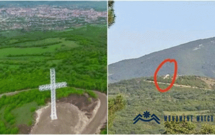 Азербайджан сокрушил Степанакертский крест