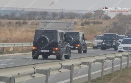 На Аштаракском шоссе образовалась пробка длиной в 1,5 километра. Shamshyan.com