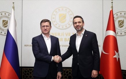 В Анкаре Байрактар​ встретился с вице-премьером России