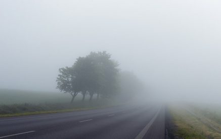 На дорогах Арташатского района наблюдается туман, видимость 40-50 метров
