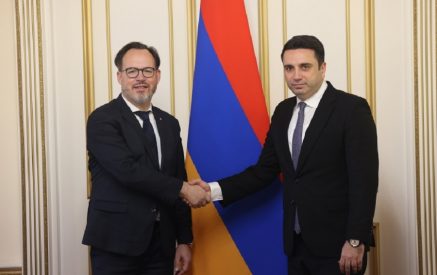 Председатель НС РА принял главу делегации Франции в ПАСЕ