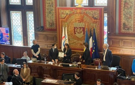Народу Нагорного Карабаха присвоено почетное гражданство Парижа