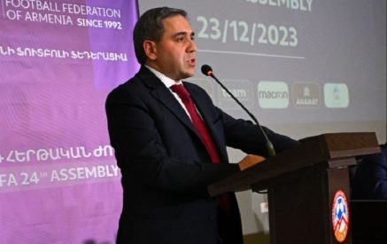 Армен Меликбекян переизбран президентом Федерации футбола Армении