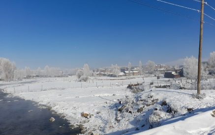 В Ашоцком районе небольшие осадки в виде снега