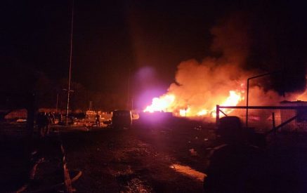 В результате взрыва на складе горючего в Степанакерте погибли 218 и получили ранения 120 человек. СК