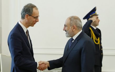 Никол Пашинян приветствовал визит Стефано Томата в Армению и отметил важность деятельности гражданской миссии ЕС на армяно-азербайджанской границе