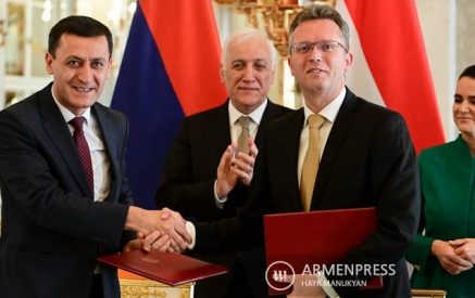 Армения и Венгрия подписали меморандум о сотрудничестве в сфере культуры, образования и науки