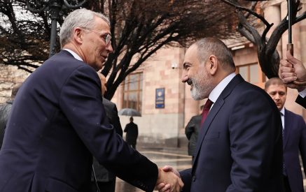 Состоялась беседа премьер-министра Армении и генерального секретаря НАТО