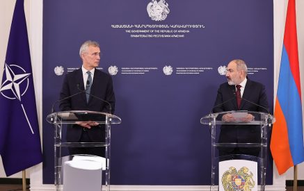 Состоялась встреча премьер-министра Армении и генерального секретаря НАТО в расширенном составе: Никол Пашинян и Йенс Столтенберг выступили с заявлениями