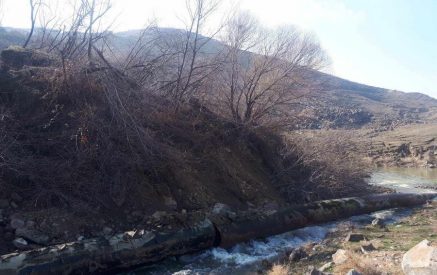Ночью был поврежден магистральный водопровод «Арзни 2 – Ереван»