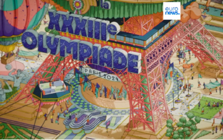 В Париже представлены постеры летней Олимпиады. Euronews