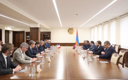 В ходе встречи Папикяна и Девиназа обсуждены вопросы, касающиеся армяно-французских отношений, в частности сотрудничества в области обороны