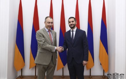 Рубен Рубинян принял спецпредставителя ЕС по Южному Кавказу и кризису в Грузии Тойво Клаара