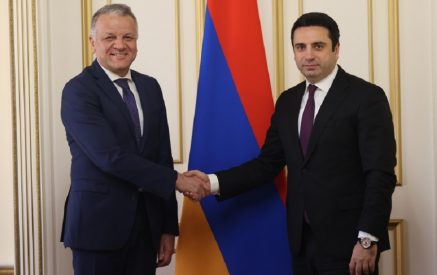 Ален Симонян – Василису Марагосу: «Армения и ЕС привержены расширению и углублению сотрудничества во всех возможных сферах»