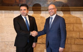 Ален Симонян и Лоренцо Фонтана подписали протокол о сотрудничестве между парламентами Армении и Италии