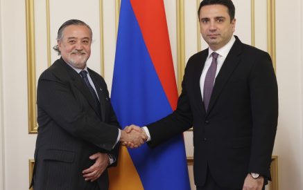 Посол Аргентины в РА – А.Симоняну: “Аргентина видит усилия Армении в установлении мира на Южном Кавказе”