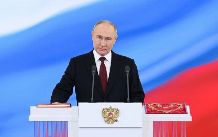 Вагаршак Арутюнян принял участие в церемонии инаугурации Владимира Путина