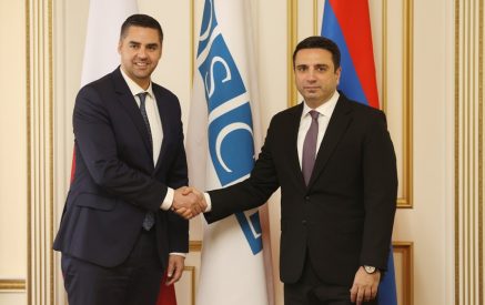 Ален Симонян представил действующему председателю ОБСЕ процесс переговоров Армения-Азербайджан